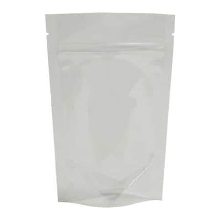 Sealer Sales Sealer Sales Stand Up Zip Pouches, 2 lb., 9inW x 13-1/2inL, 4 Mil, Clear, 250/Pack STP-2P-400B